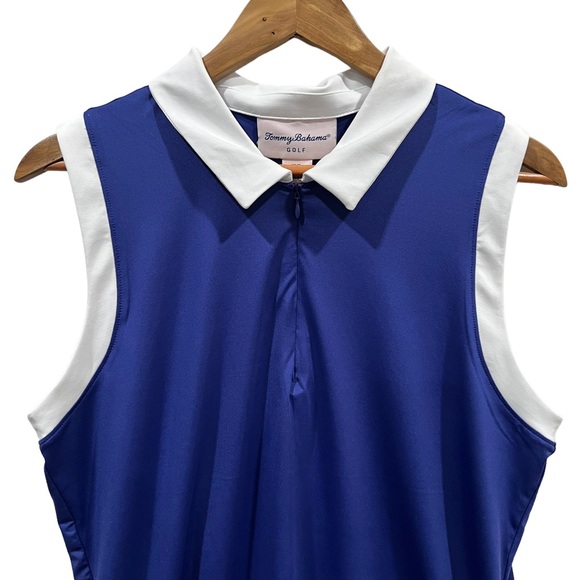 Tommy Bahama Golf Sleeveless Collared Top - Picture 3 of 8